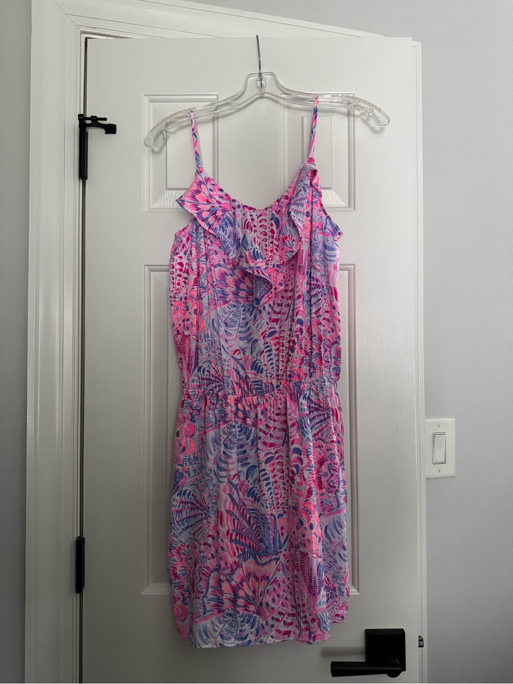 Lilly Pulitzer Pink & Purple Printed One-Piece Romper